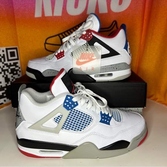 Jordan 4 Retro SE What the Size 9M Pre-loved - Picture 3 of 7